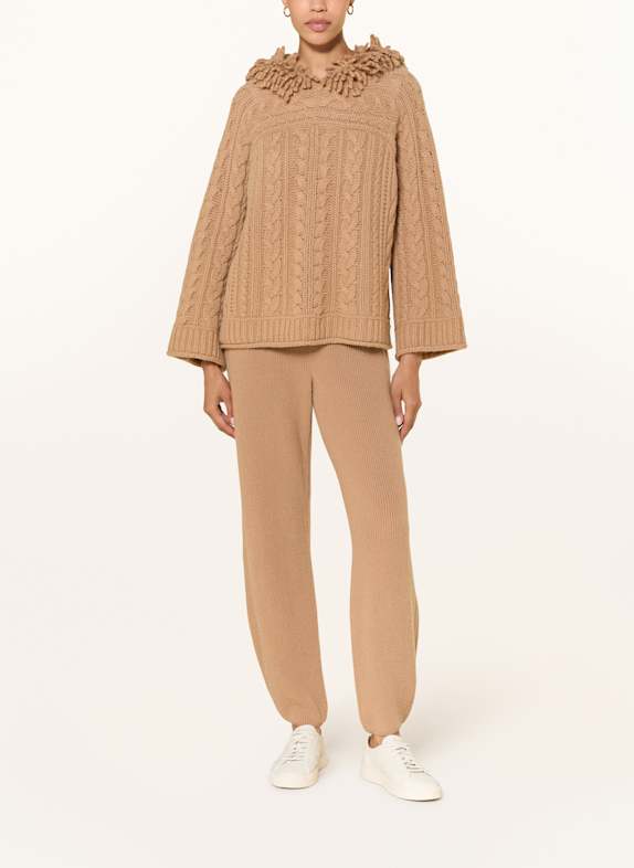 MARC CAIN Strickhose RHODOS mit Cashmere 623 light brown