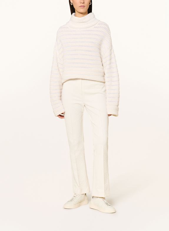 MARC CAIN Oversized-Rollkragenpullover mit Cashmere und Pailletten 110 off