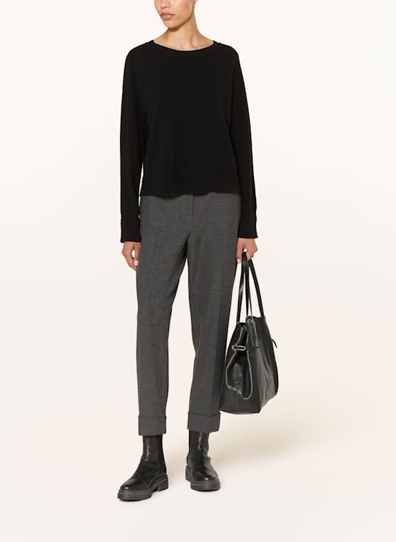 MARC CAIN 7/8-Flanellhose FRANCA 880 anthrazit