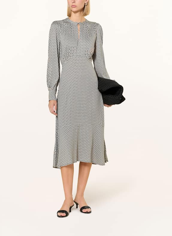 dea kudibal Robe RUMERDEA NOIR/ BLEU GRIS/ TAUPE