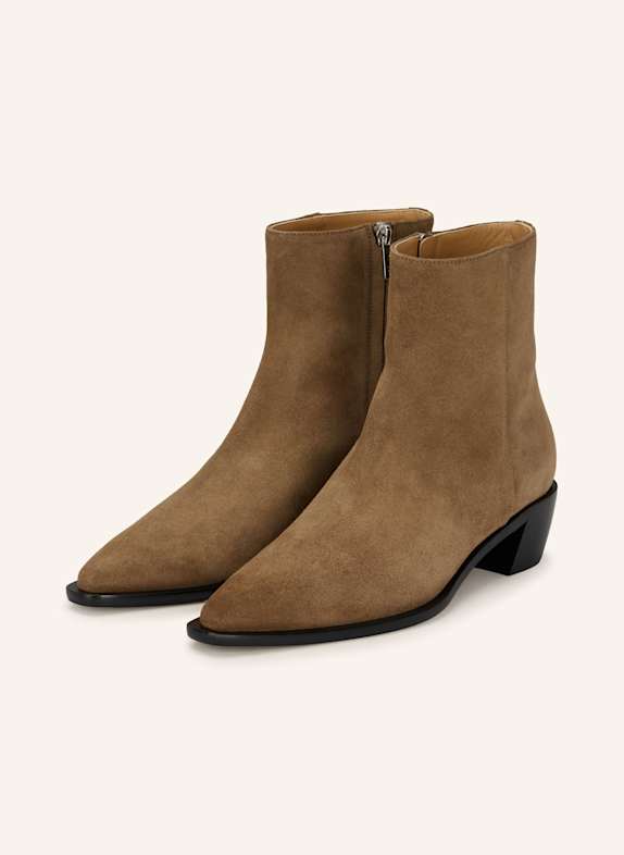 UNÜTZER Ankle boots CAMEL