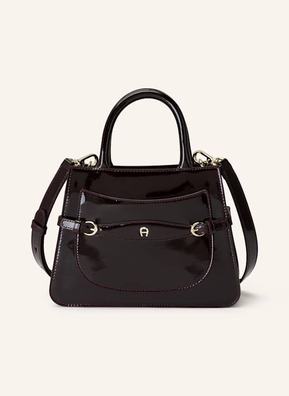 AIGNER Handtasche CAVALLO MEDIUM DUNKELROT