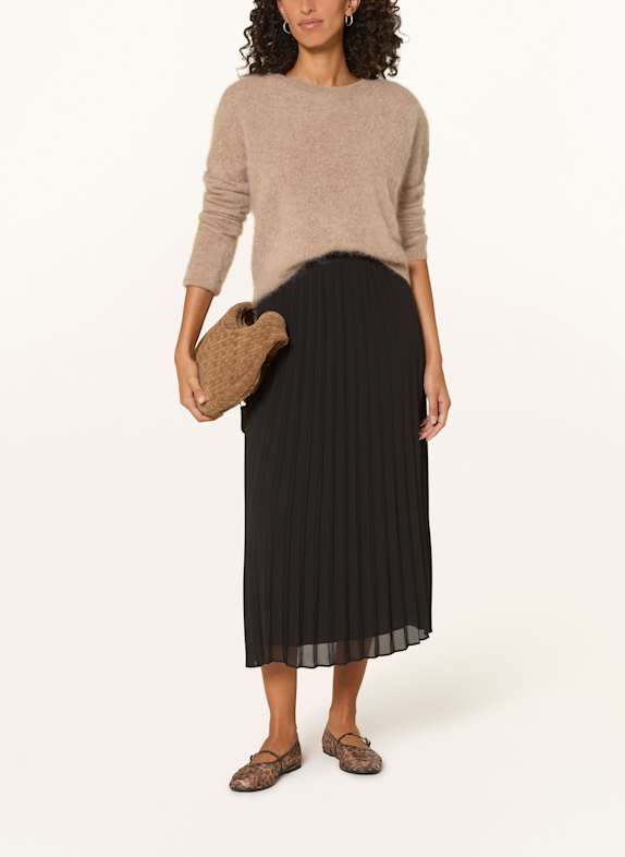 s.Oliver BLACK LABEL Plooirok ZWART