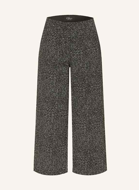 s.Oliver BLACK LABEL Culotte SCHWARZ/ WEISS