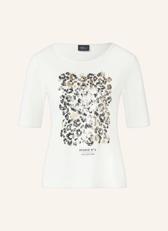 s.Oliver BLACK LABEL T-Shirt WEISS