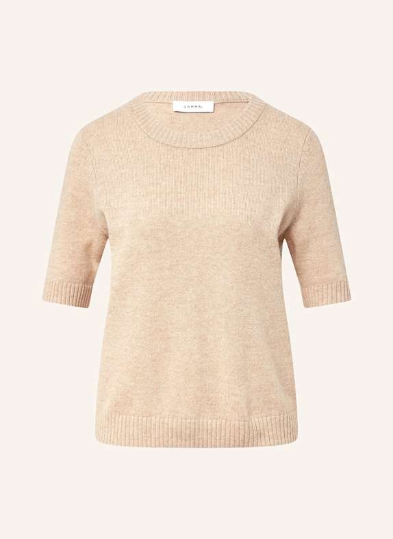 comma Strickshirt BEIGE