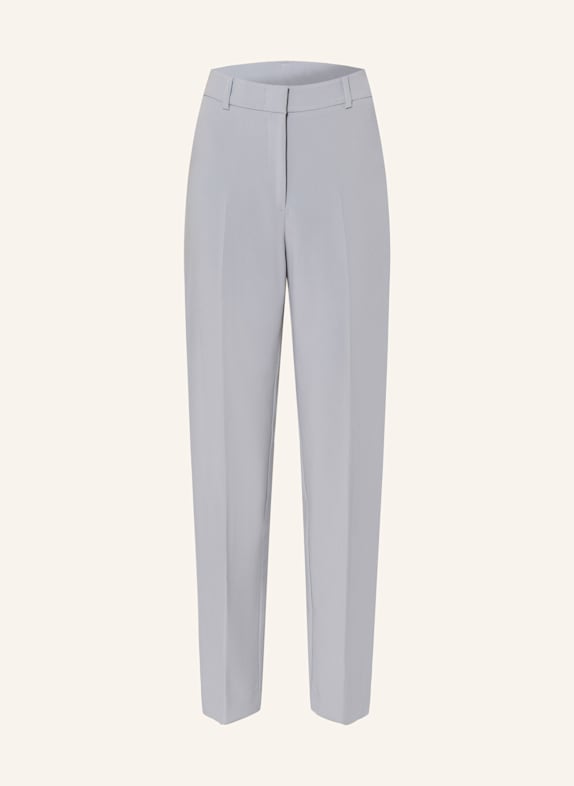 comma Wide leg trousers BLUE GRAY