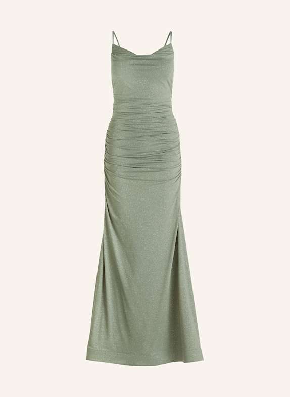 VM Vera Mont Abendkleid GRÜN/ SILBER