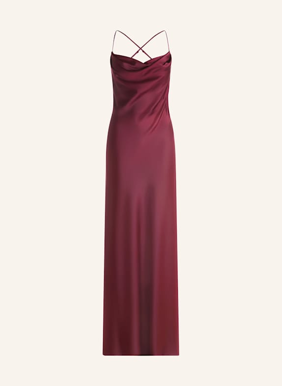 VM Vera Mont Abendkleid mit Cut-outs DUNKELROT