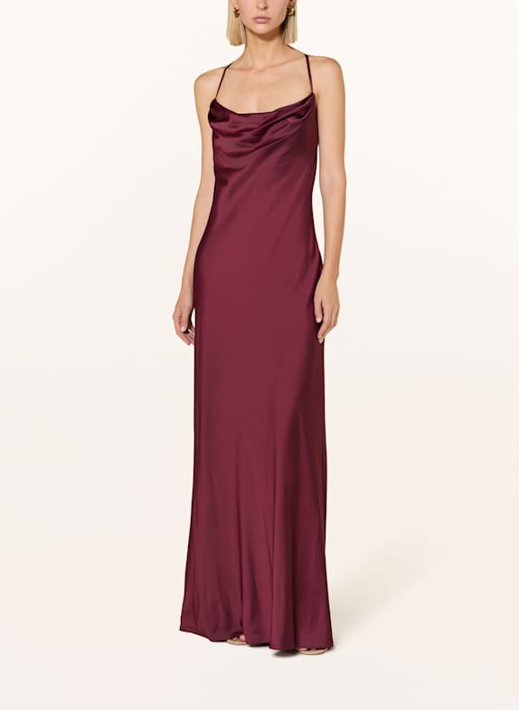 VM Vera Mont Abendkleid mit Cut-outs DUNKELROT