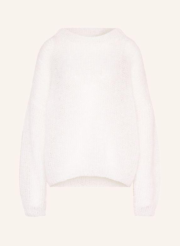 MAIAMI Mohair-Pullover WEISS