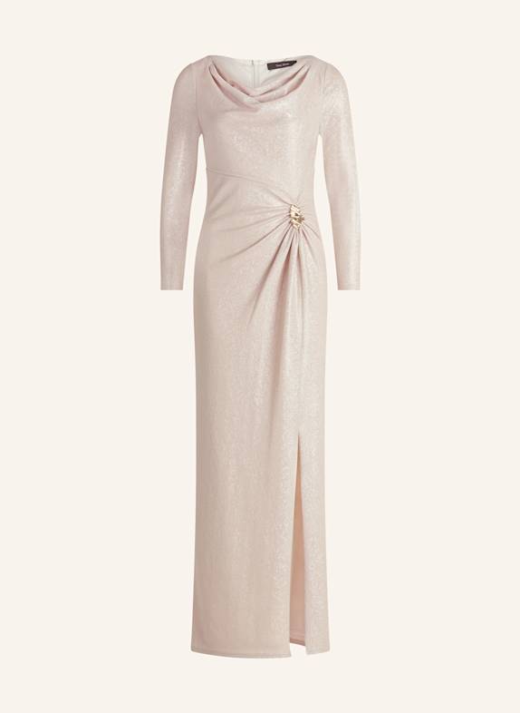 Vera Mont Abendkleid mit Glitzergarn CREME