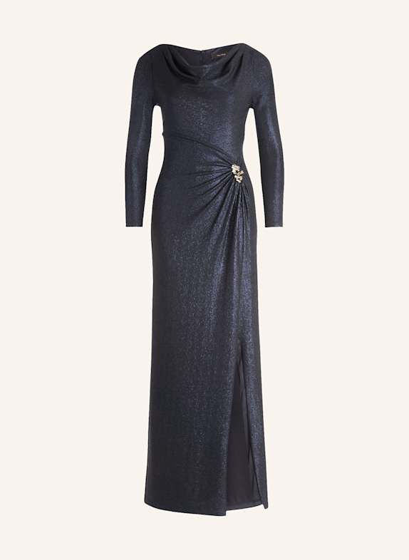 Vera Mont Abendkleid mit Glitzergarn DUNKELBLAU