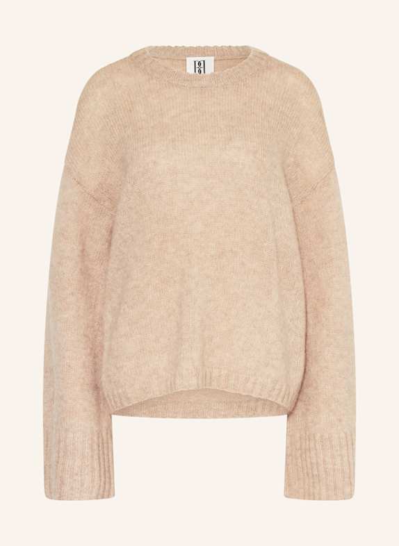 BY MALENE BIRGER Pull CIERRA en mohair BEIGE