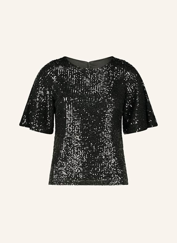 V by Vera Mont Blusenshirt mit Pailletten SCHWARZ