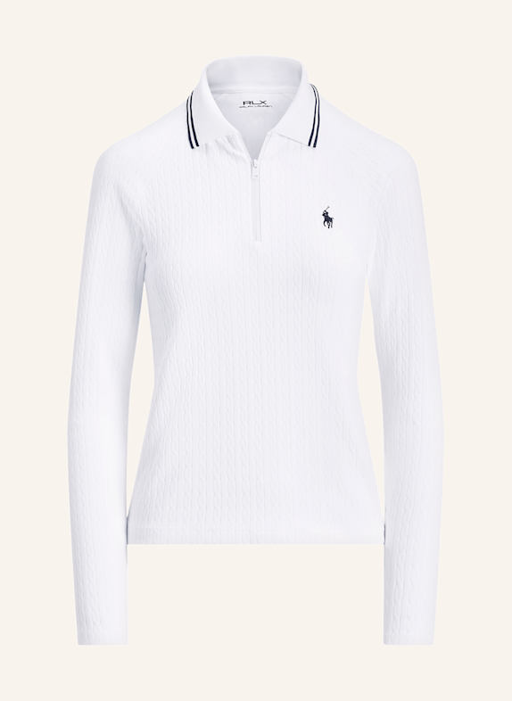 RLX RALPH LAUREN Funktions-Poloshirt WEISS
