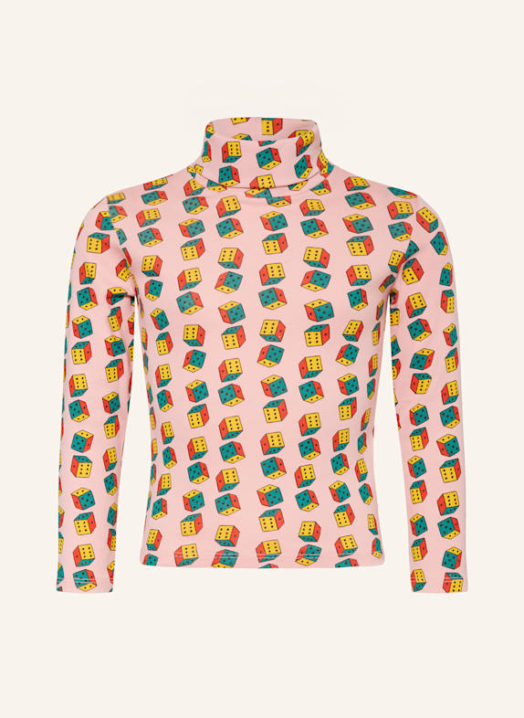 BOBO CHOSES Rollkragenshirt PINK/ DUNKELGELB/ GRÜN