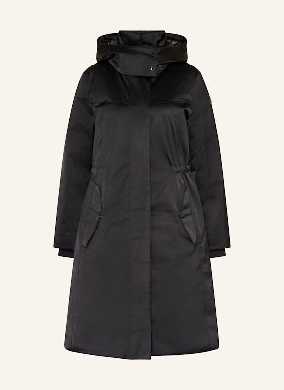 BOGNER Daunenmantel LYNN-DT1 mit abnehmbarer Kapuze SCHWARZ