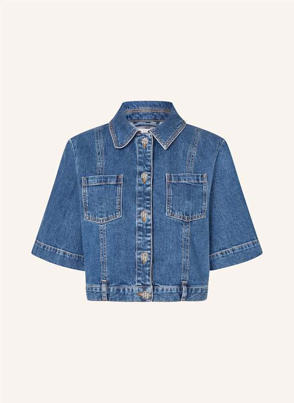 BAUM UND PFERDGARTEN Jeansbluse NO 5 C7426 Worn Out Blue