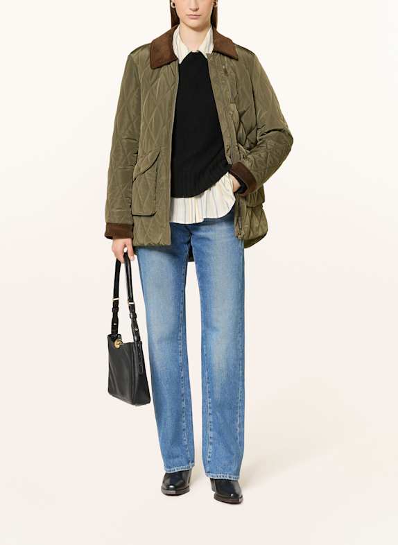 lilienfels Quilted jacket KHAKI
