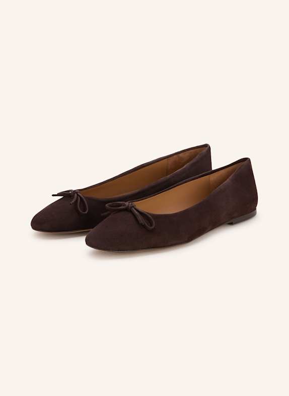 Flattered Ballet flats BODIL DARK BROWN