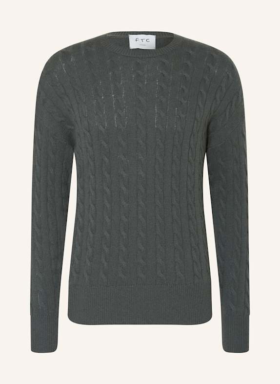 FTC CASHMERE Pullover aus Cashmere OLIV