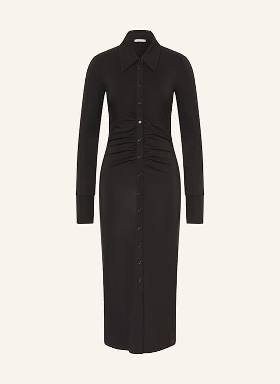 PATRIZIA PEPE Hemdblusenkleid SCHWARZ