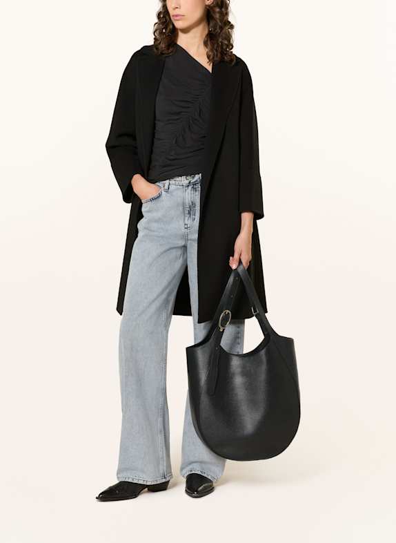 LONGCHAMP Geantă tip sac LE FOULONNÉ XL NEGRU