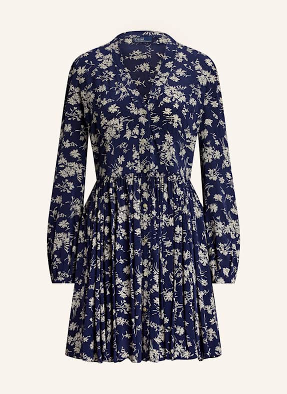 POLO RALPH LAUREN Kleid DUNKELBLAU/ WEISS