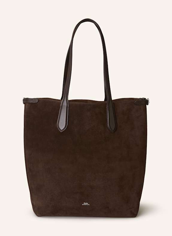 POLO RALPH LAUREN Shopper DUNKELBRAUN