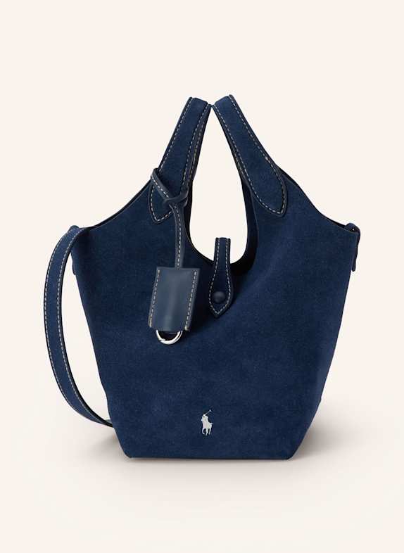 POLO RALPH LAUREN Torba na ramię SMALL GRANATOWY