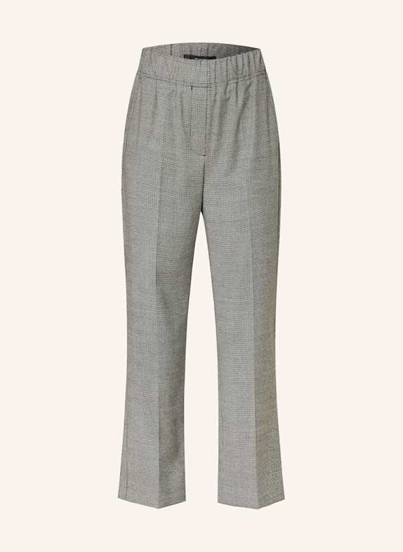 WEEKEND Max Mara Wide leg trousers HATELEY BLACK/ WHITE