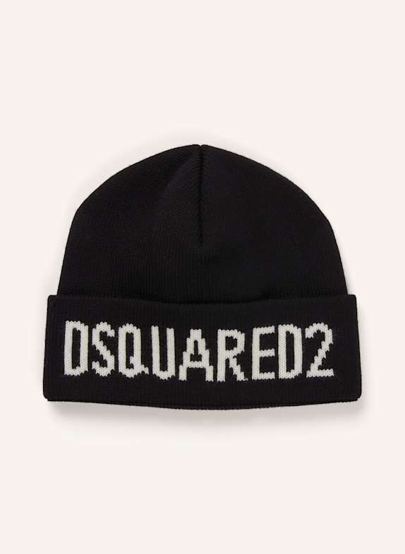 DSQUARED2 Mütze SCHWARZ