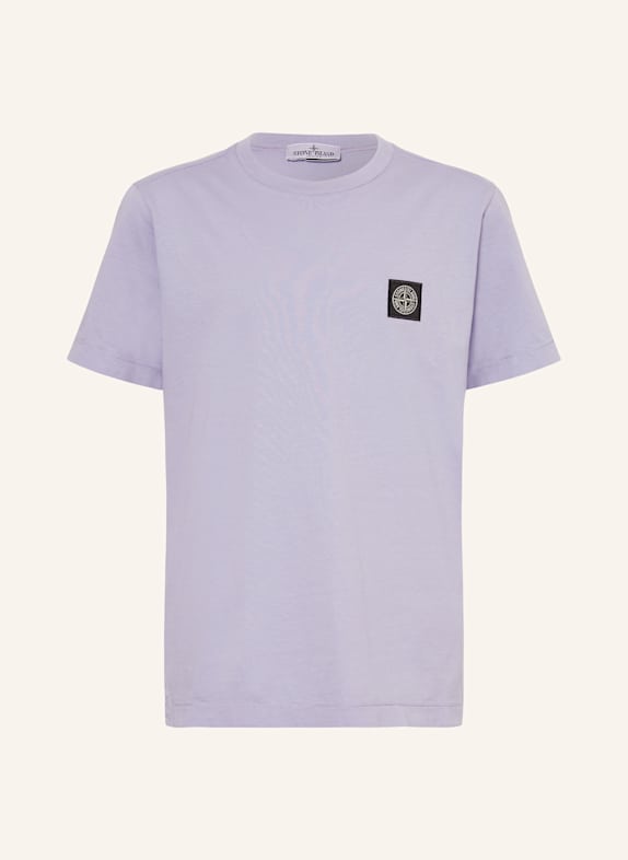 STONE ISLAND JUNIOR Tričko SVĚTLE FIALOVÁ
