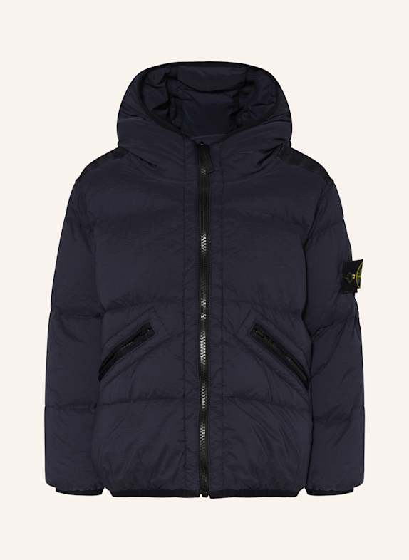 STONE ISLAND JUNIOR Daunenjacke DUNKELBLAU