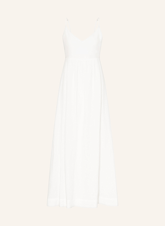 NEO NOIR Robe SAVANI avec découpe BLANC