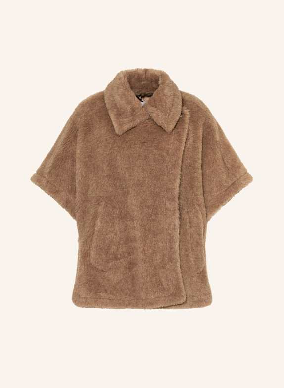 Max Mara Cape TEBE mit Alpaka BRAUN