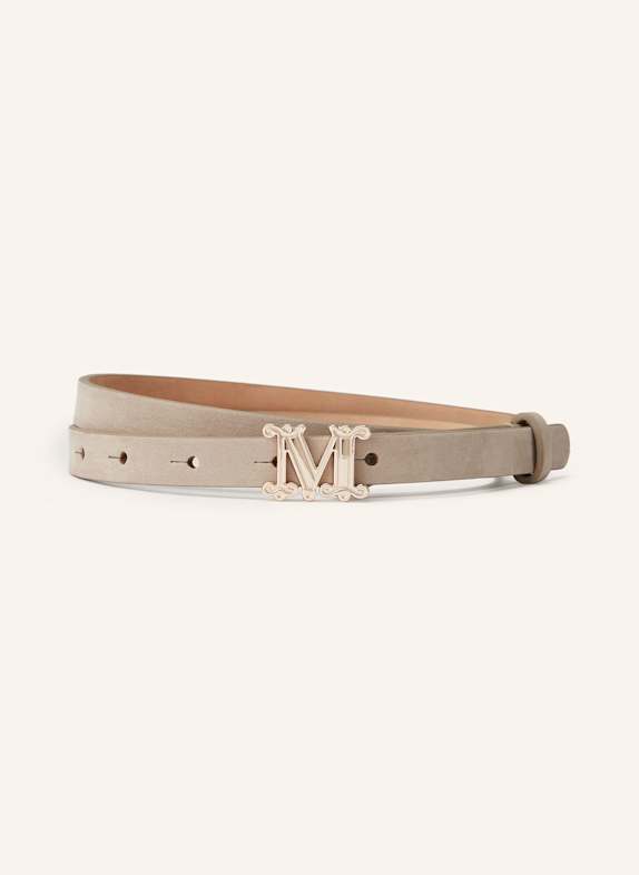 Max Mara Ledergürtel MGRAZIATA CREME