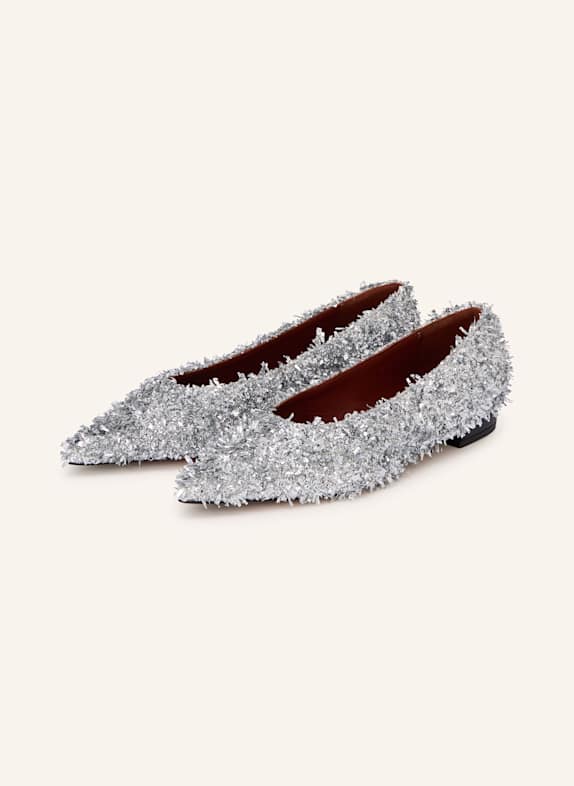 FESTA CARMELAS ballet flats SILVER