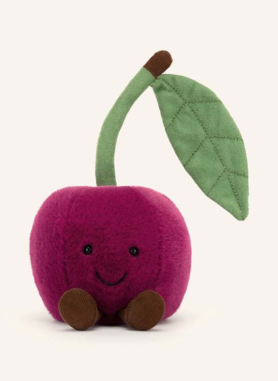 Jellycat Zabawka pluszowa AMUSEABLES CHERRY CIEMNOCZERWONY