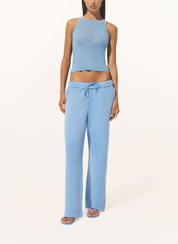 SKIMS Loungebroek STRAIGHT LEG PANT Blue Bell Blue Bell