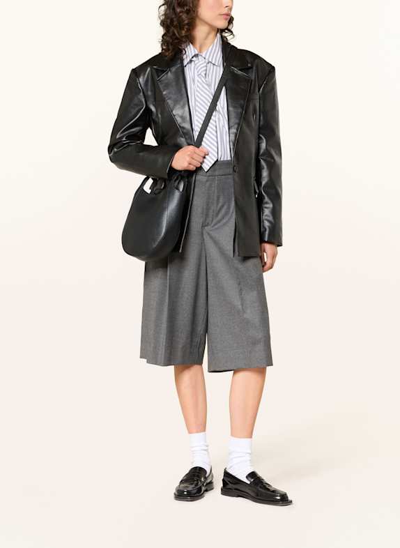LONGCHAMP Geantă de umăr LE FOULONNÉ SMALL 001 NEGRU