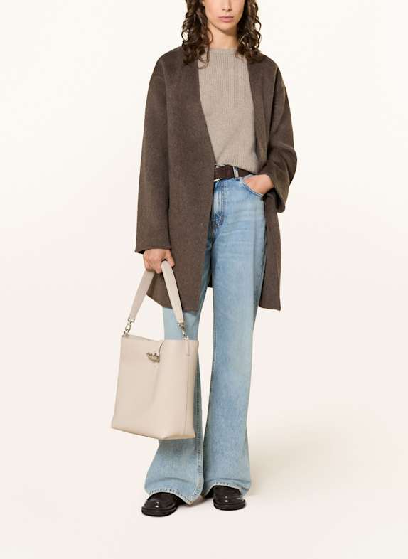 LONGCHAMP Geantă de umăr LE ROSEAU LARGE CREM