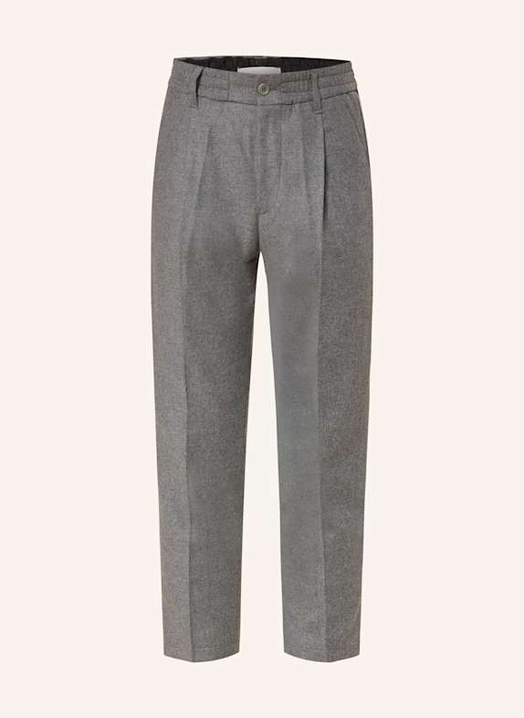 DRYKORN Spodnie garniturowe CHASY regular fit z flaneli 6310 grau