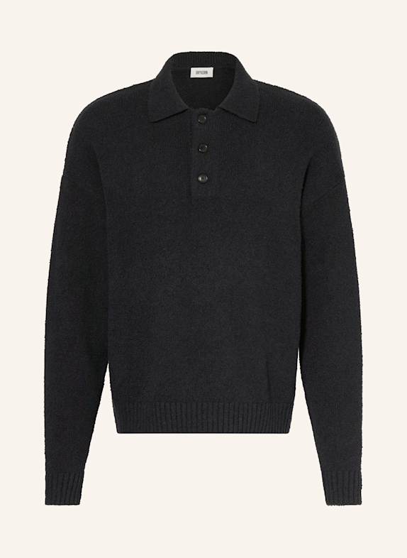 DRYKORN Bouclé sweater BEKKET BLACK
