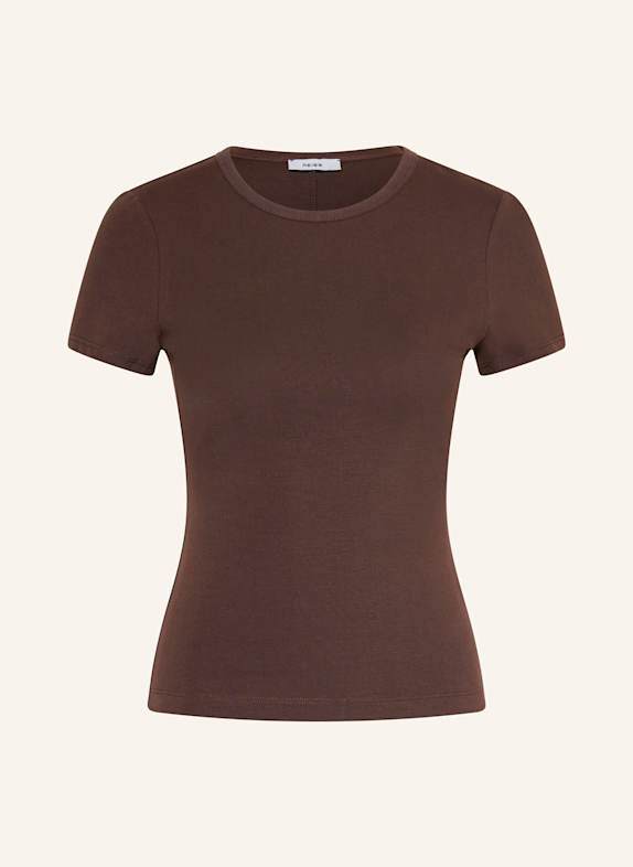 REISS T-Shirt JOLIE DUNKELBRAUN