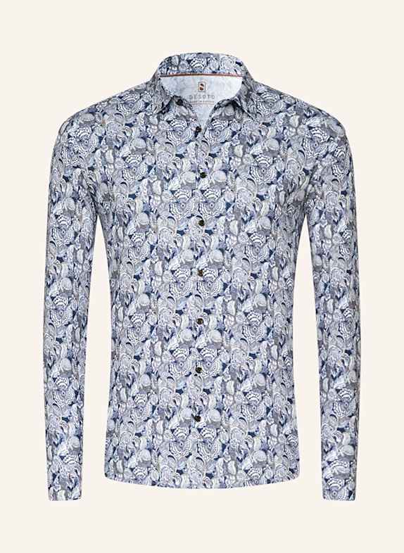 DESOTO T-shirt Loki What Did You 814 beige blue leaves