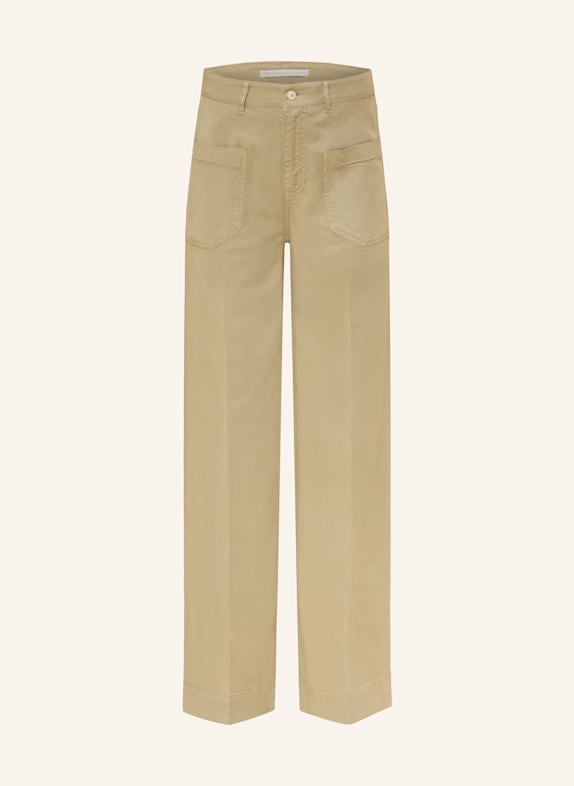 RAFFAELLO ROSSI Trousers MIRU OLIVE