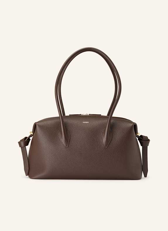 YUZEFI Shoulder bag BRIOCHE DUFFLE DARK BROWN