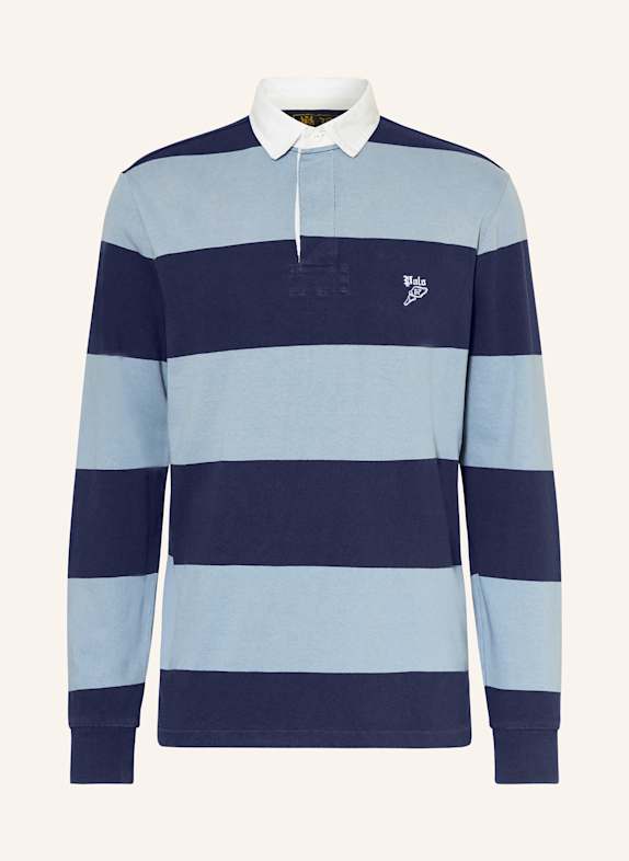 POLO RALPH LAUREN Rugbyshirt DUNKELBLAU/ HELLBLAU